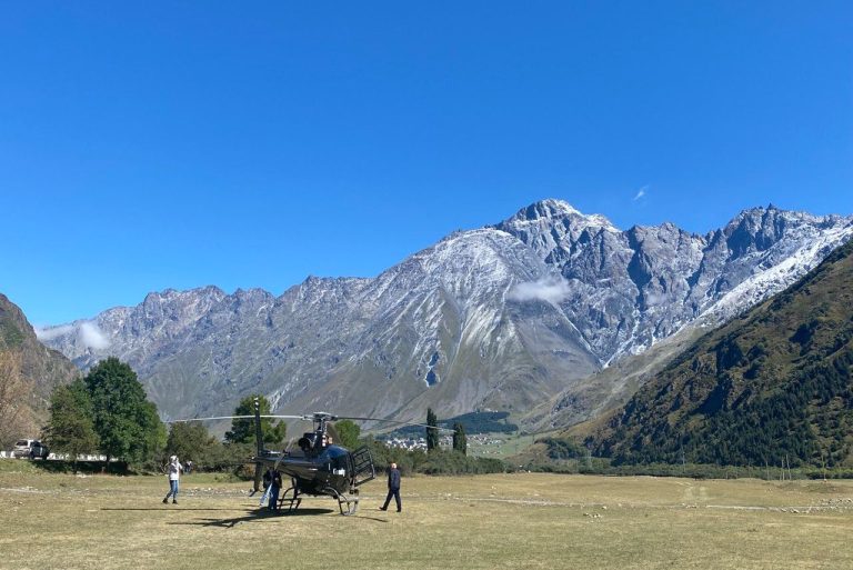 Landing in Kazbegi, Georgia, TA Trip 2023