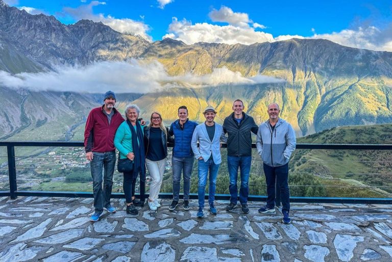 TA Members in Kazbegi Mountains, Georgia, 2023