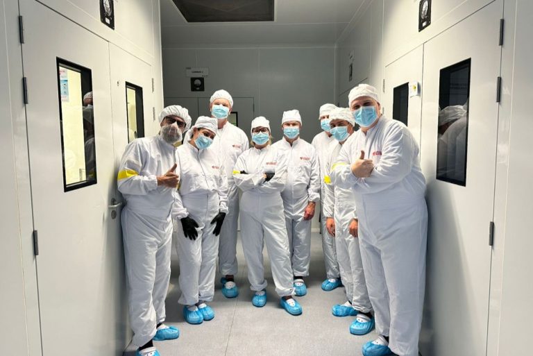 Visiting a lab in El Salvador, 2024